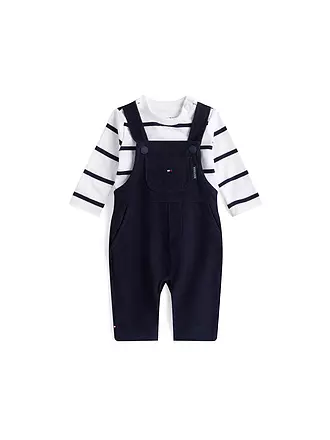 TOMMY HILFIGER | Baby Set 2-teilig Langarmshirt und Latzhose | 